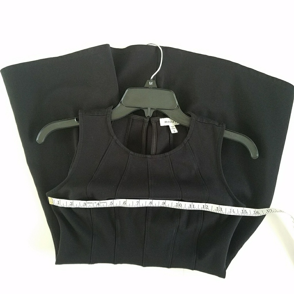 Monteau Los Angeles Small Black Fit Flare - Picture 6 of 8